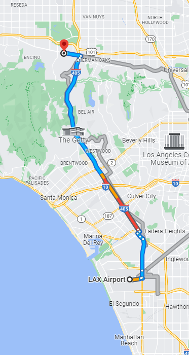Directions to our Encino Location